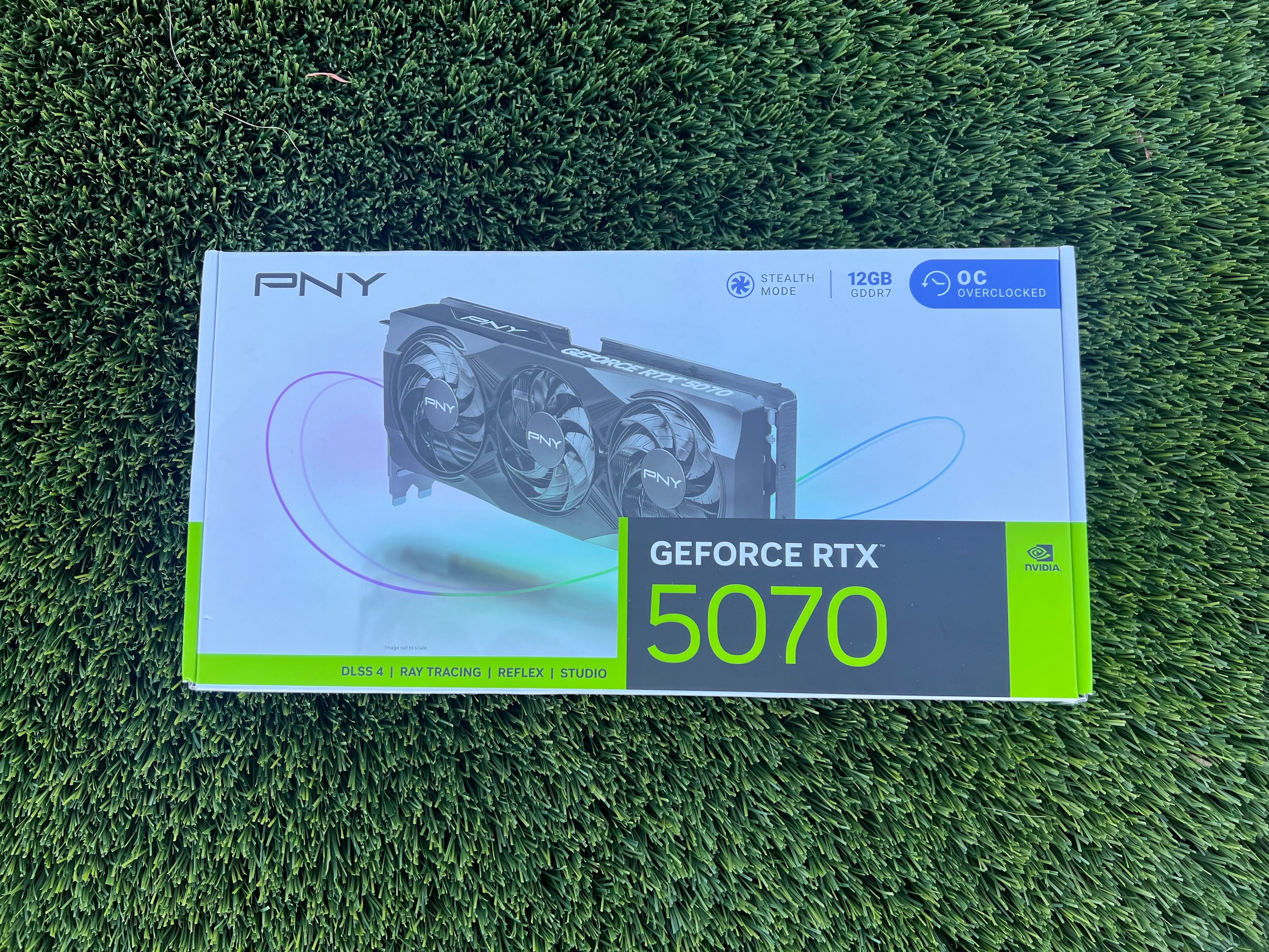 Giveaway #001 - RTX 5070 Digital Poster
