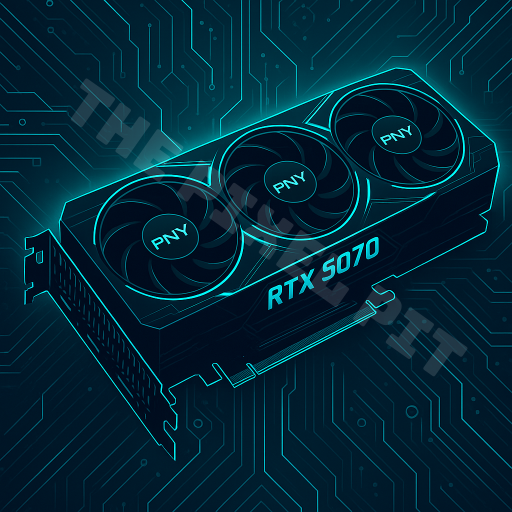 Giveaway #001 - RTX 5070 Digital Poster